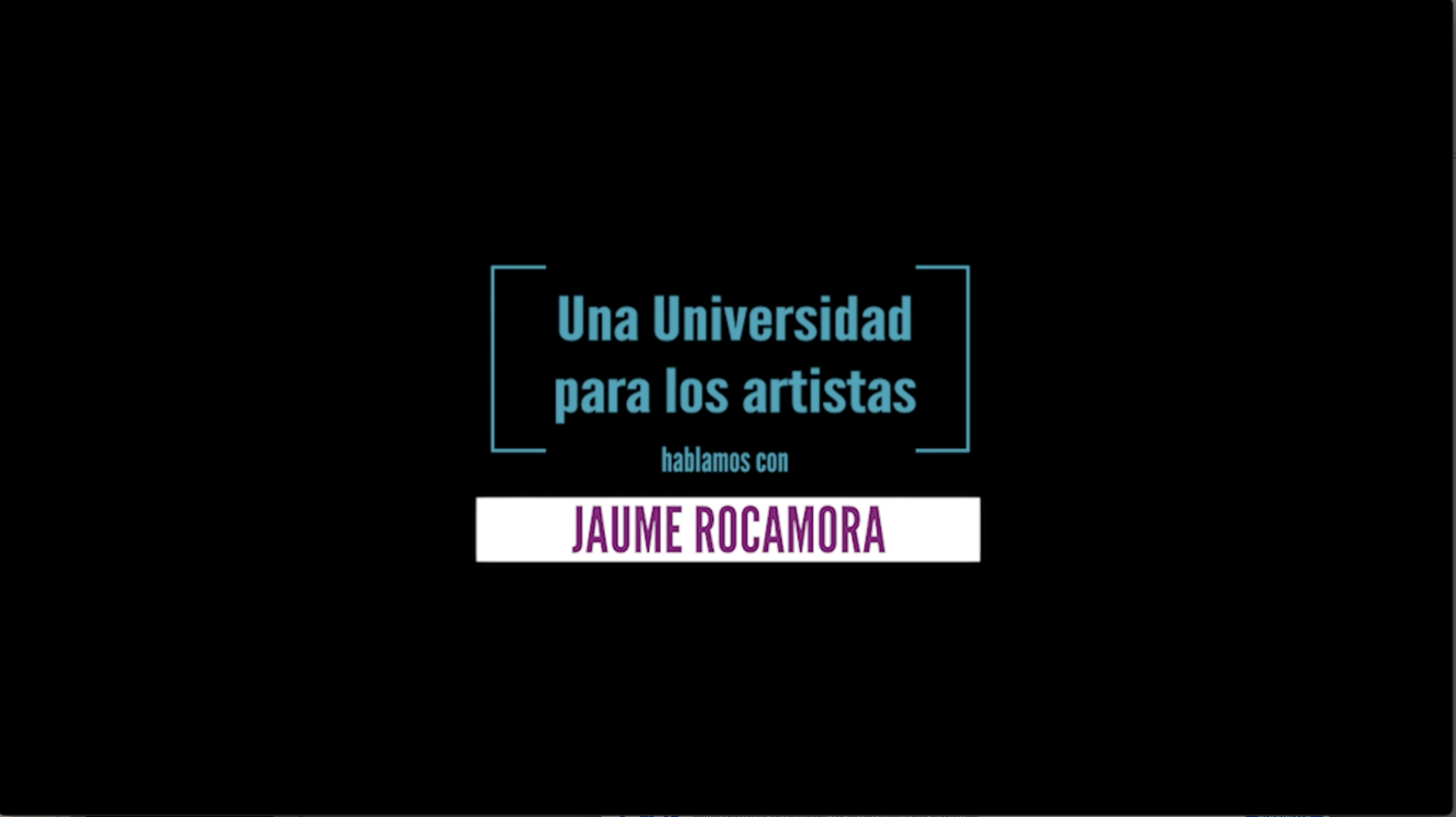 Una universidad para los artistas