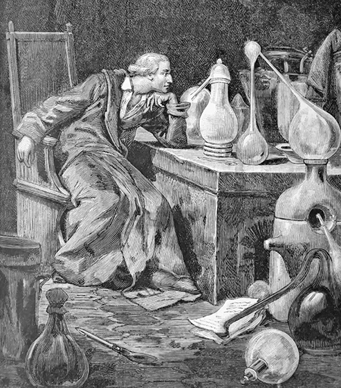 Alquimia y terapéutica en la época de Cervantes