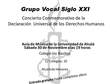 Concierto Grupo Vocal Siglo XXI