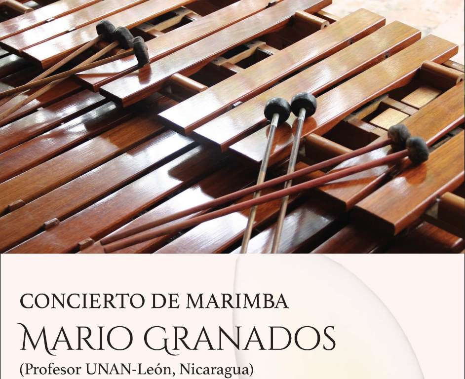 Concierto de marimba y del Grupo Folclórico Flor de Sacuanjoche