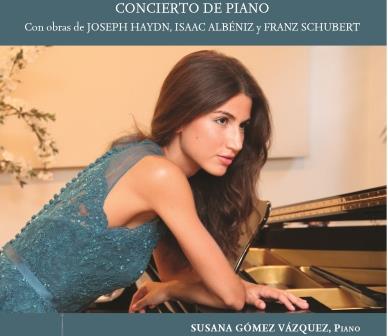 Concierto de piano de Susana Gómez Vázquez