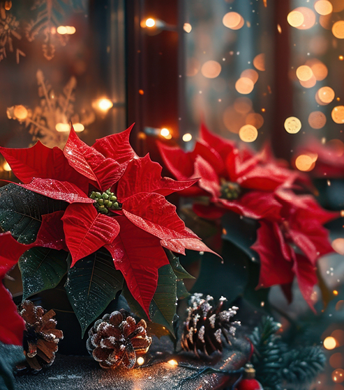 Las plantas y la Navidad